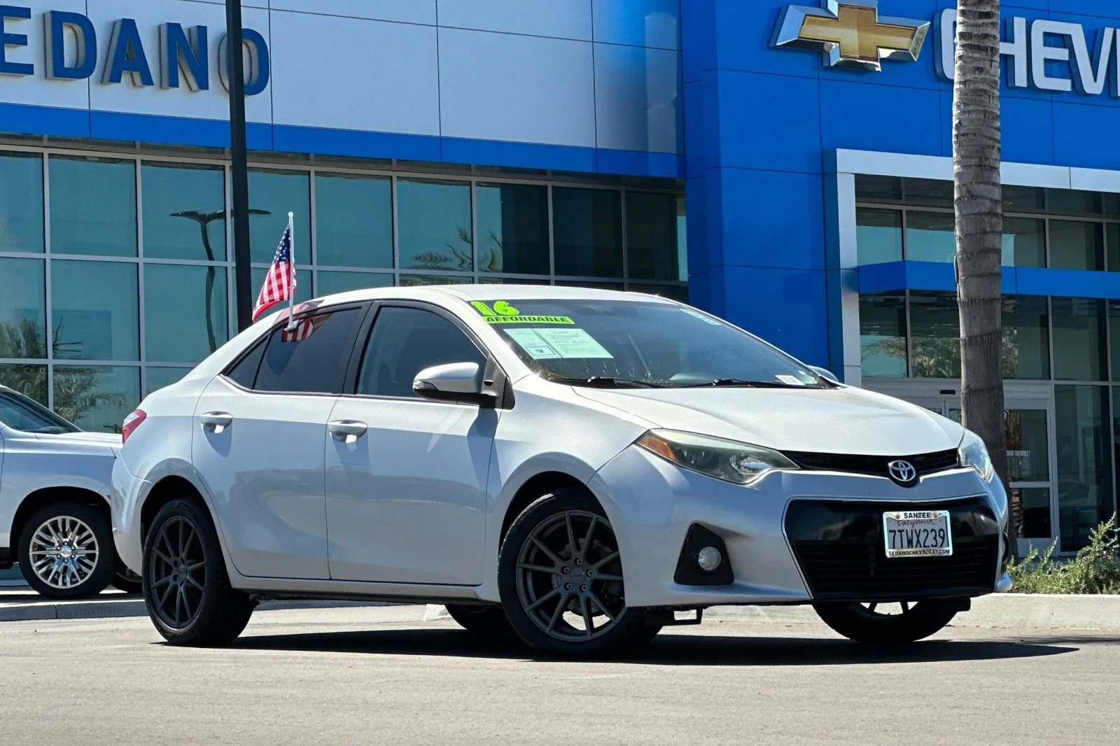 Used 2016 Toyota Corolla S Plus with VIN 2T1BURHE4GC585716 for sale in Santee, CA