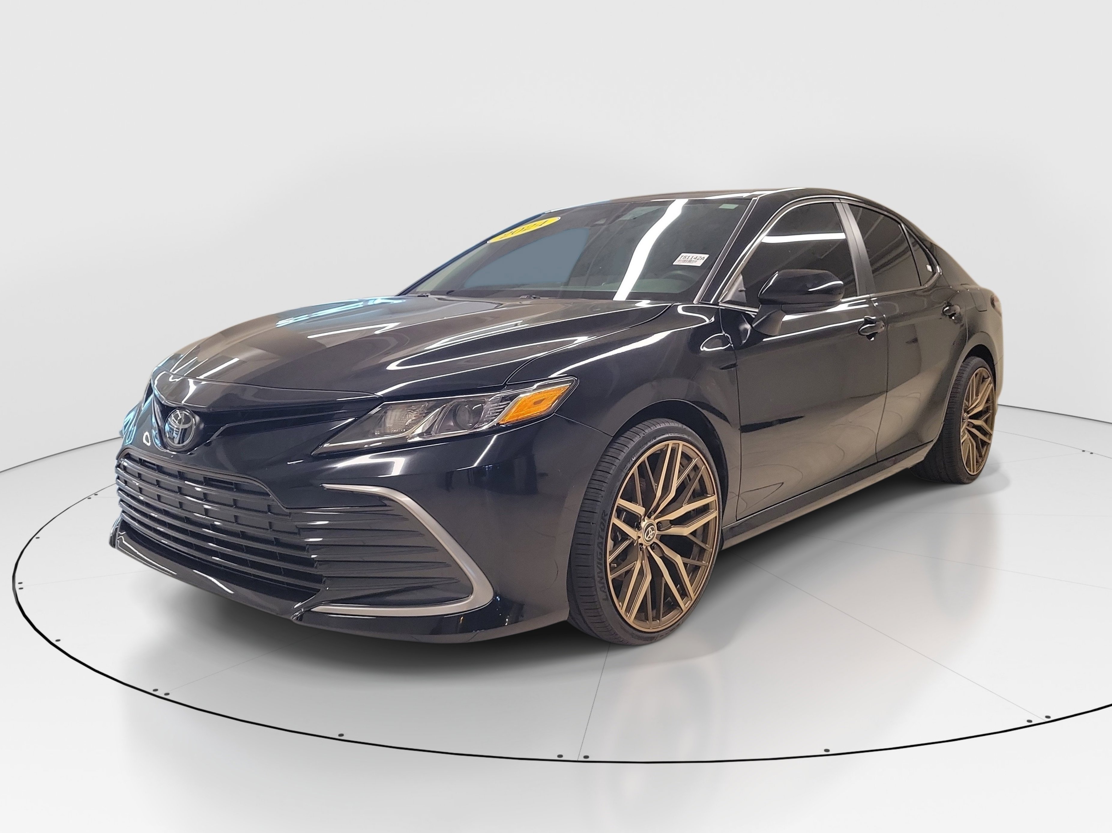 Used 2024 Midnight Black Metallic Toyota LE image 3