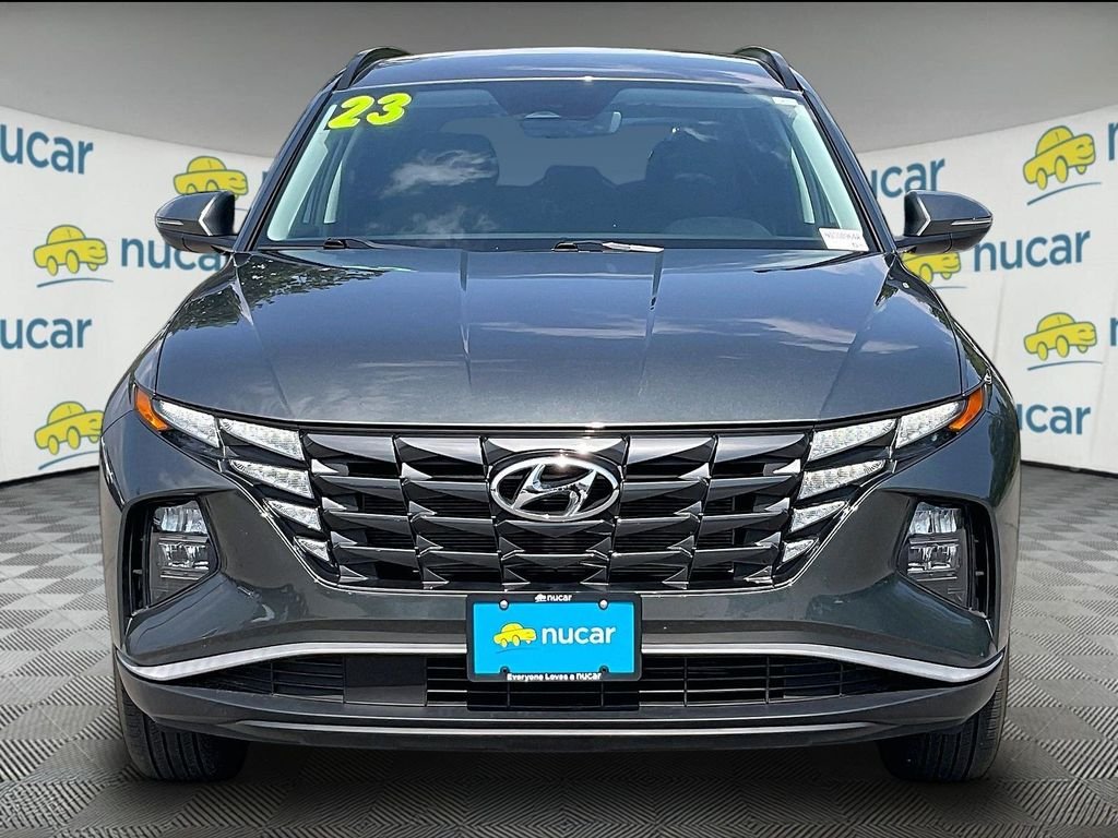 Used 2023 Amazon Gray Hyundai SEL image 2