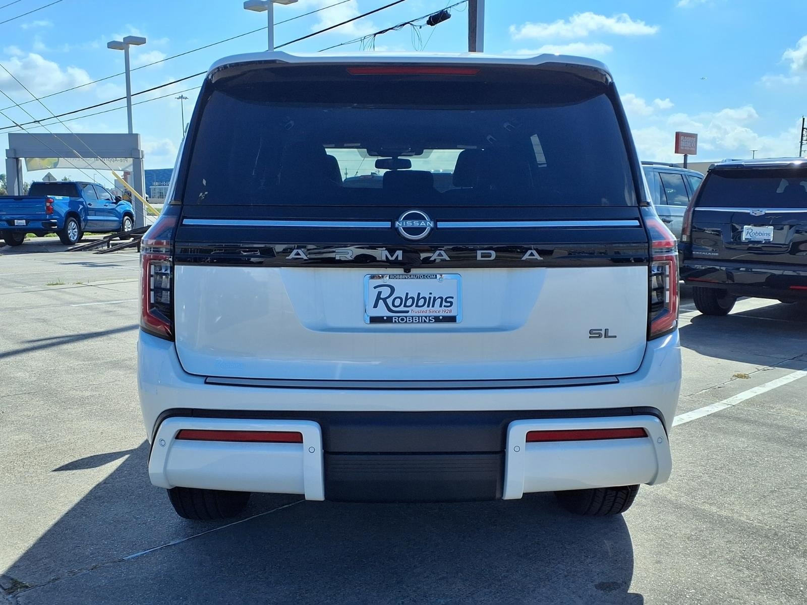2026 Nissan Armada SL White at Robbins Nissan