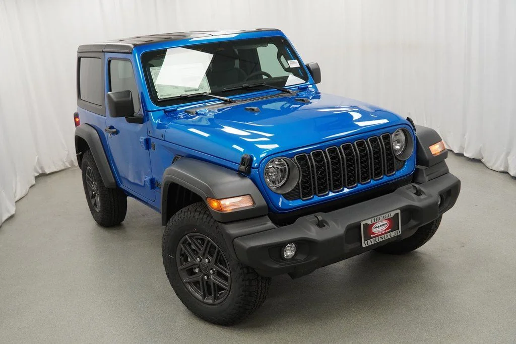 New 2026 Hydro Blue Pearl-Coat Exterior Paint Jeep Sport S image 8