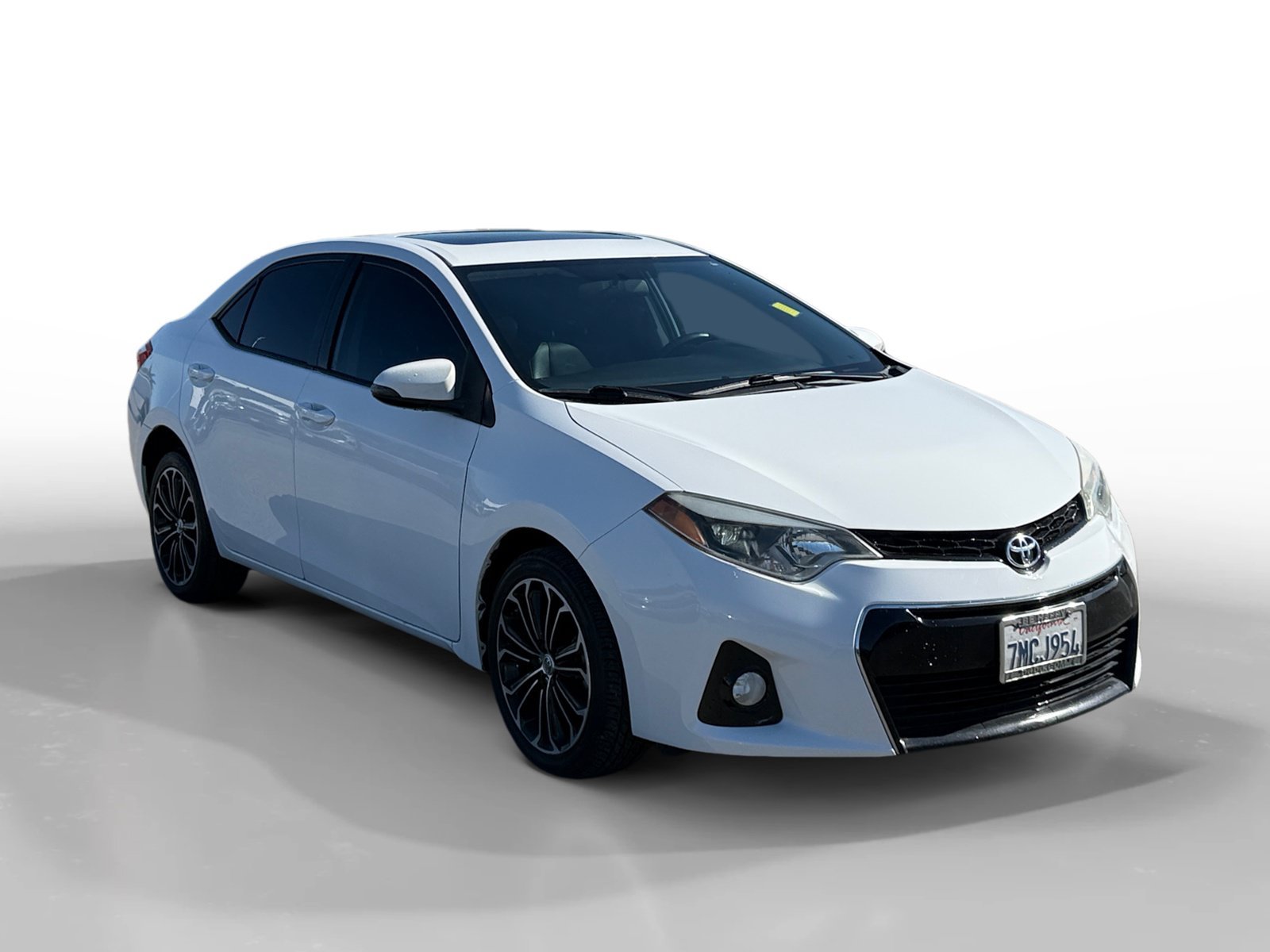 Used 2014 Super White Toyota S Plus image 7