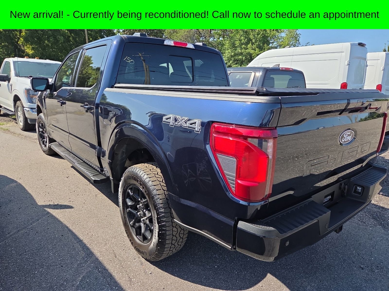 Used 2024 Blue Metallic Ford XLT image 4