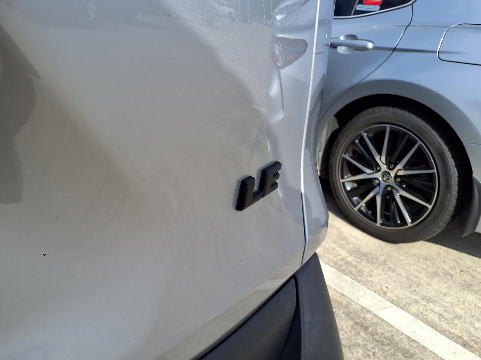 Used 2023 Silver Sky Metallic Toyota LE image 10