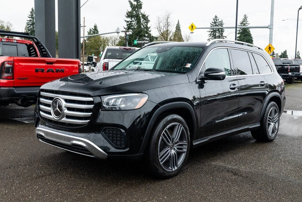 Used 2024 Black Mercedes-Benz GLS 450 image 3