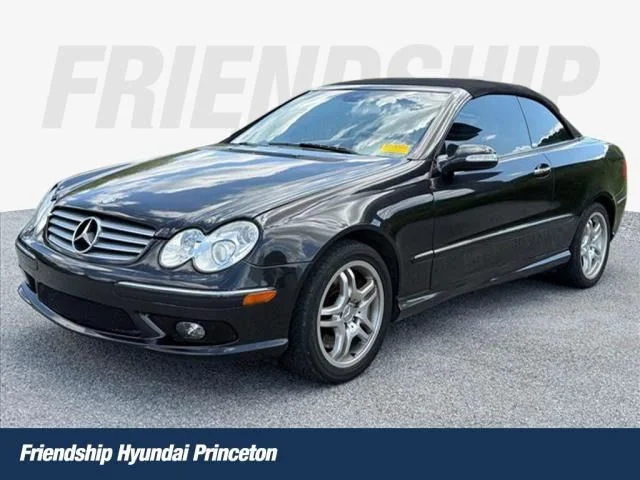 Used 2004 Black Mercedes-Benz CLK 500 image 1