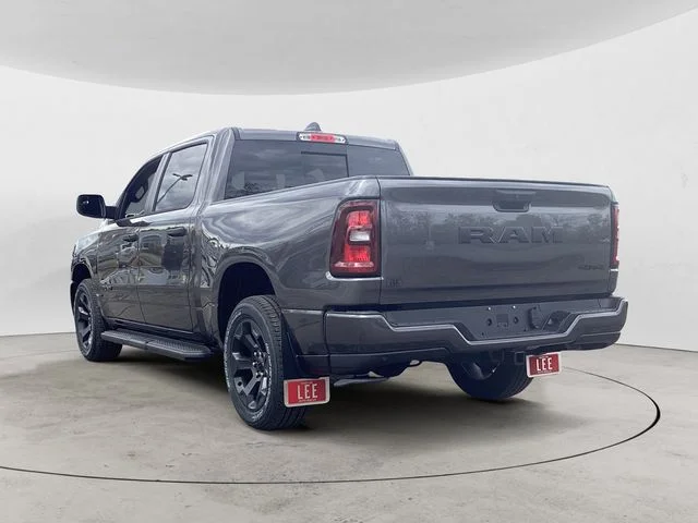 New 2026 Granite Crystal Metallic Clearcoat Ram EXPRESS CREW CAB 4X4 5