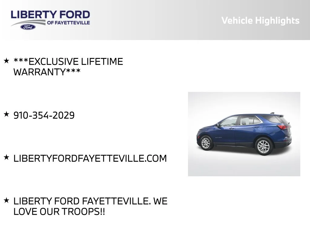 Used 2023 Blue Glow Metallic Chevrolet LT image 5