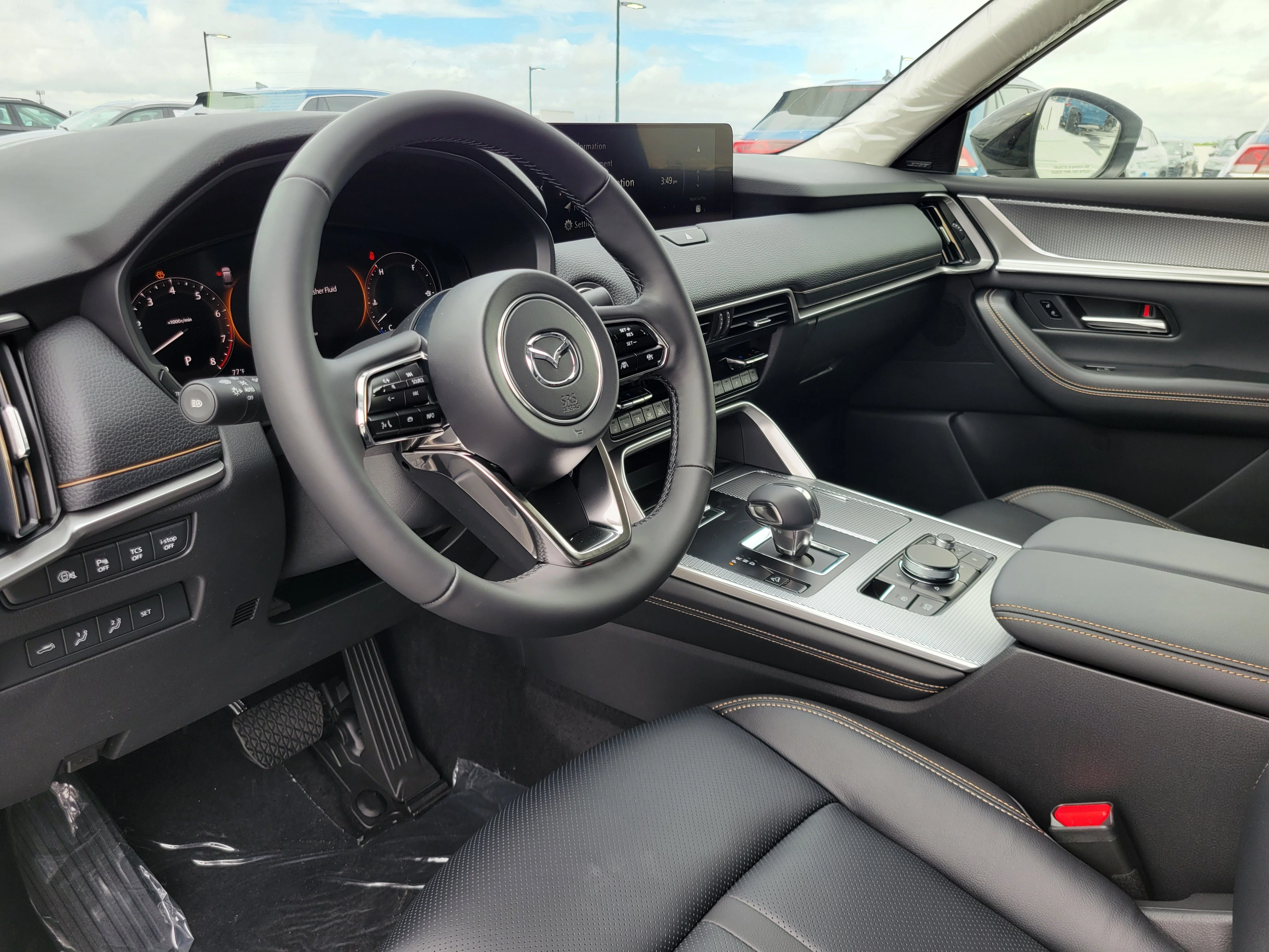 New 2026 Platinum Quartz Metallic Mazda 3.3 Turbo Premium Sport AWD image 12