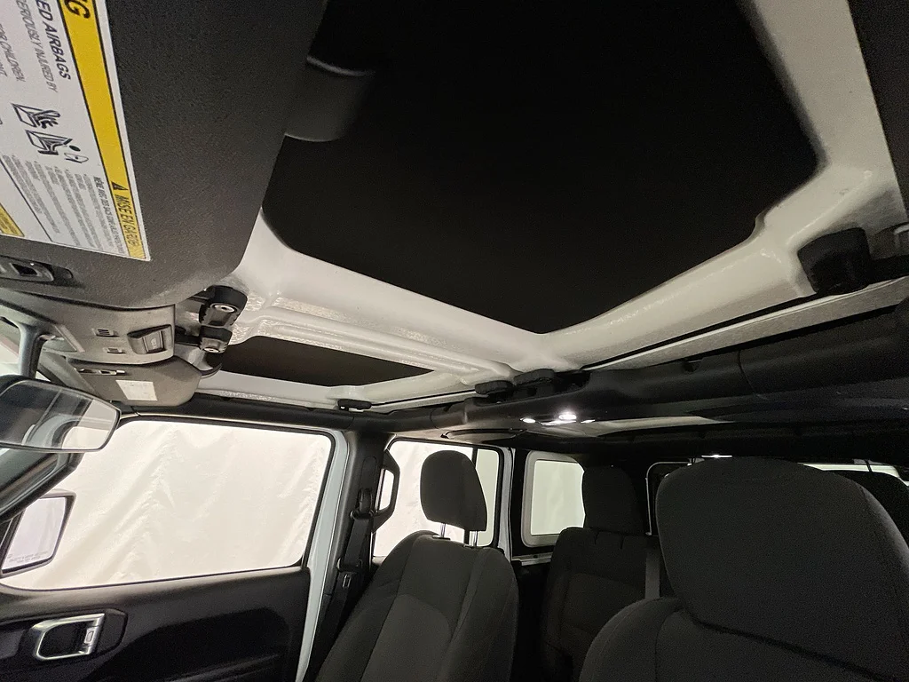 Used 2021 Bright White Clear Coat Jeep Willys image 19