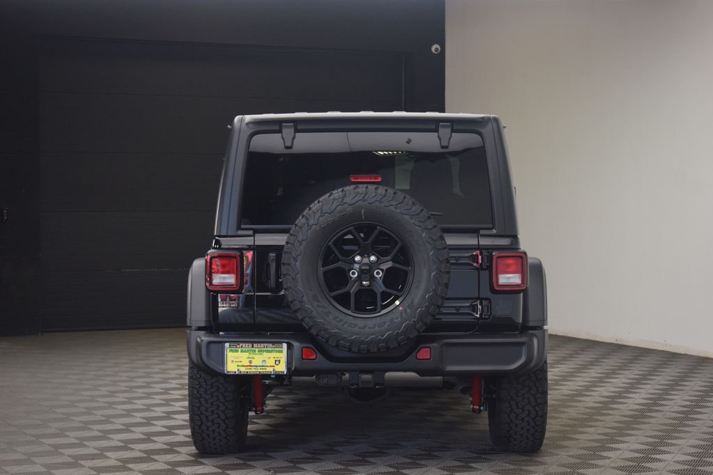 New 2026 Black Clear-Coat Exterior Paint Jeep Willys image 11