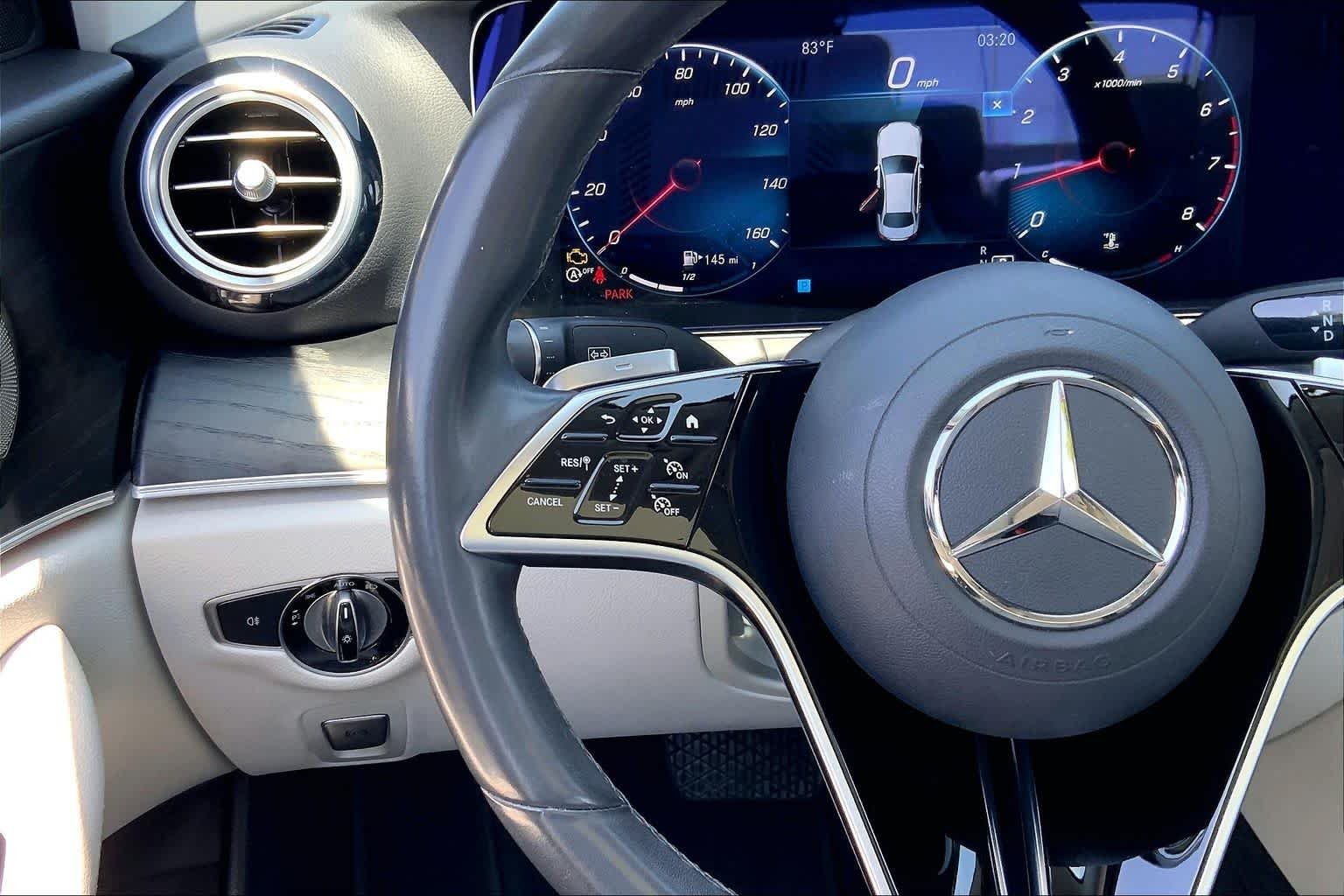 Certified Used 2022 MANUFAKTUR Diamond White Mercedes-Benz E 350 image 23
