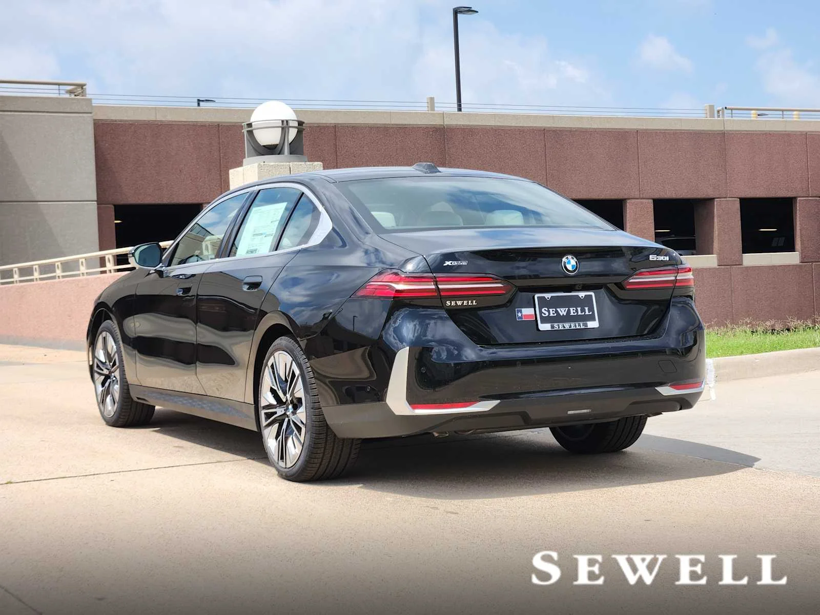 New 2026 Black Sapphire Metallic BMW 530i xDrive image 3