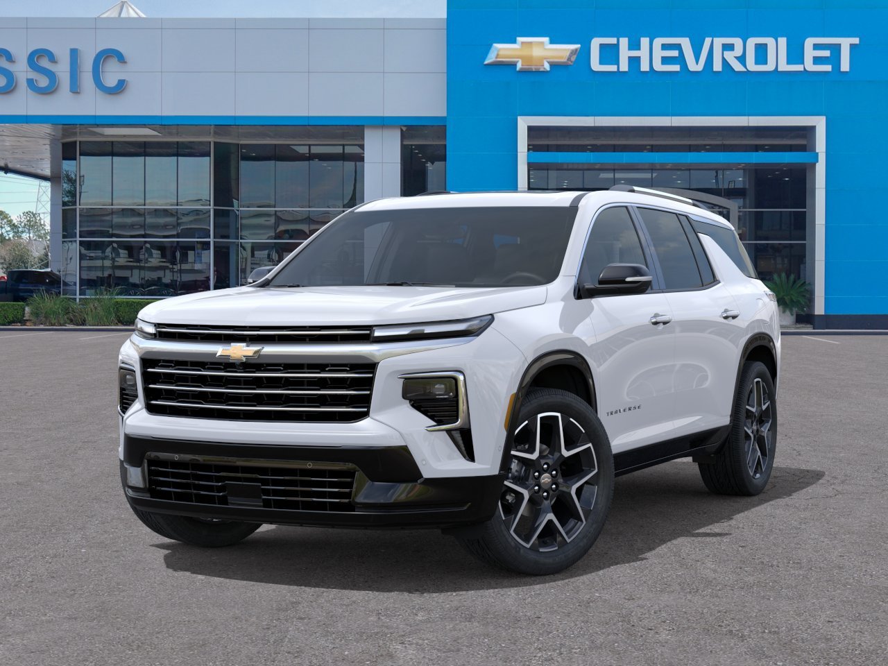 2026 Chevrolet Traverse High Country White at Classic Elite Chevrolet Sugar Land