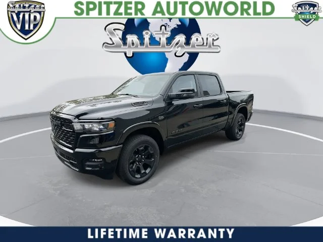 New 2027 Diamond Black Crystal Pearl-Coat Exterior Paint RAM Big Horn/Lone Star image 6