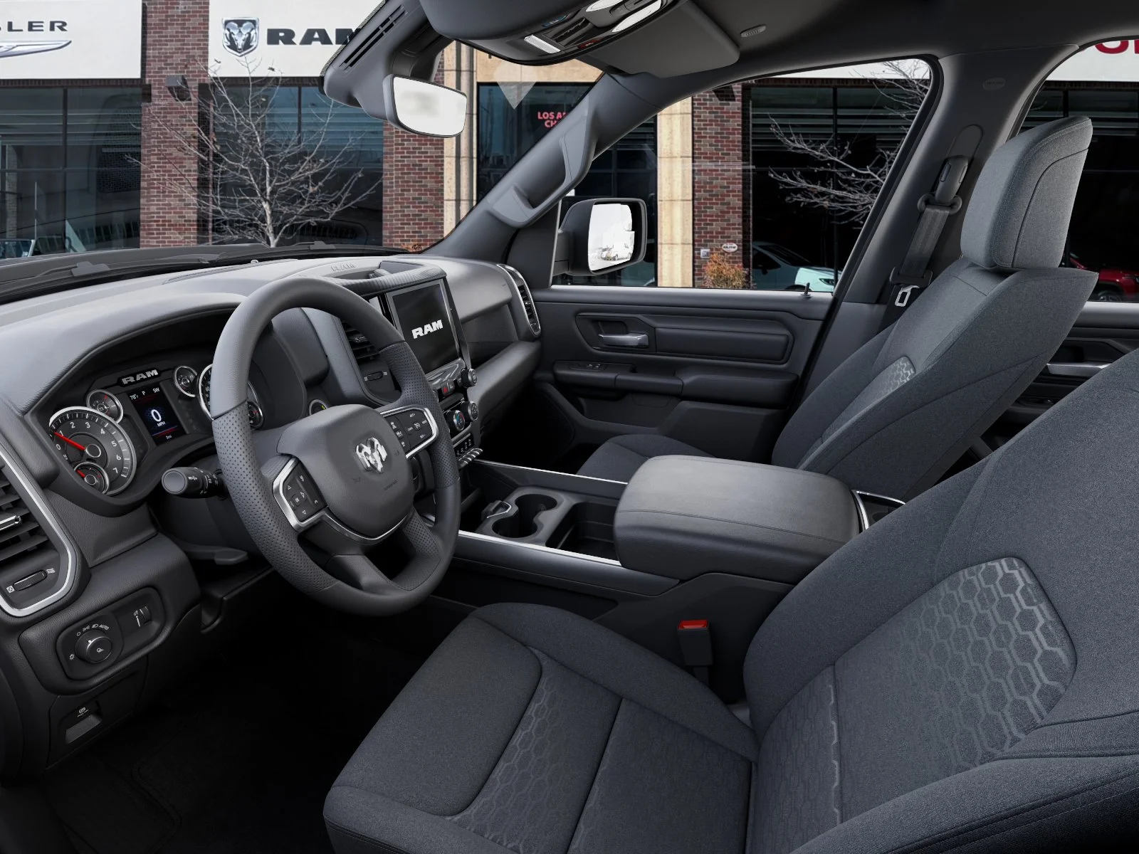 New 2027 Diamond Black Crystal Pearl-Coat Exterior Paint RAM Express image 48
