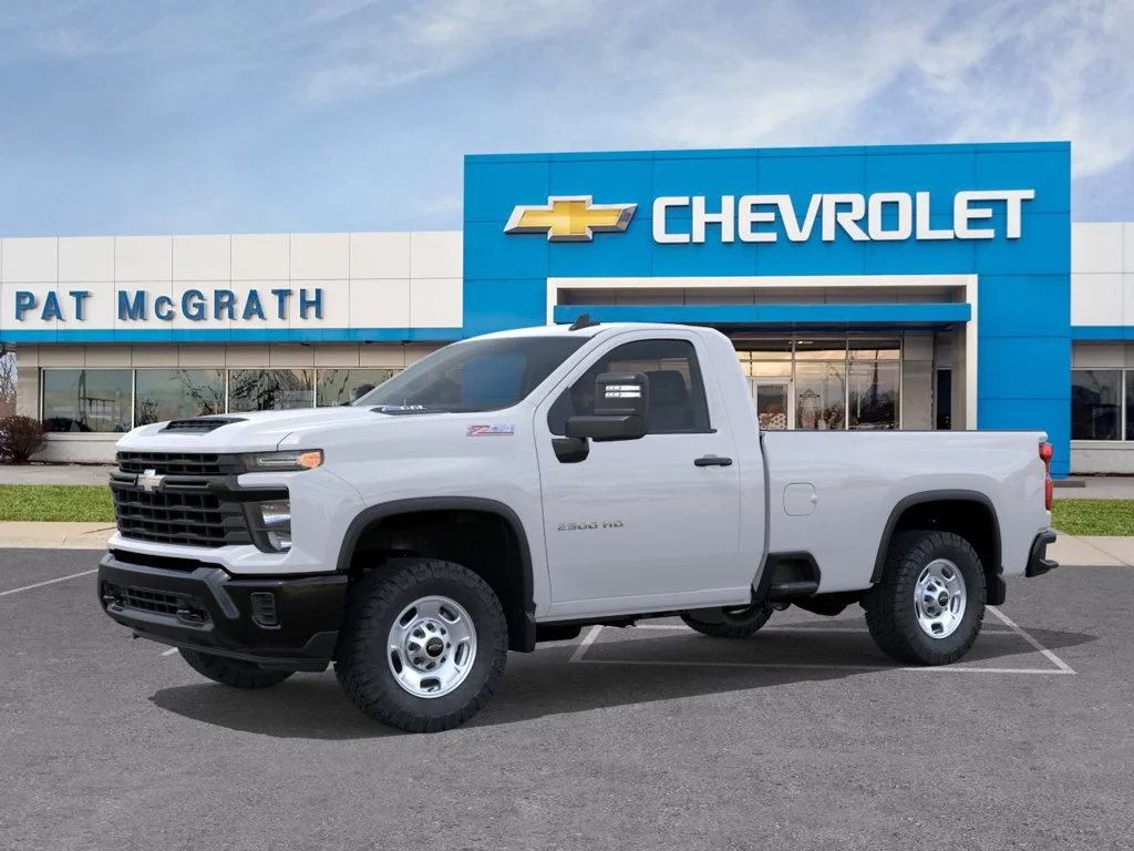 New 2026 White Chevrolet Work Truck image 2