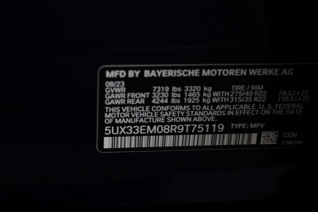 Certified Used 2024 Tanzanite Blue II Metallic BMW M60i image 24