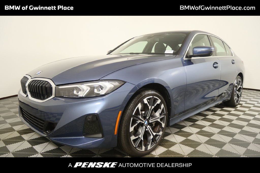 Certified Used 2025 Arctic Race Blue metallic BMW 330i xDrive image 1