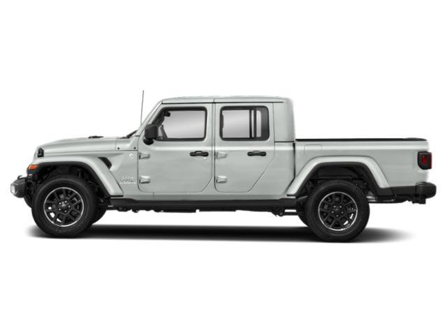 Used 2022 Bright White Clearcoat Jeep Overland image 3