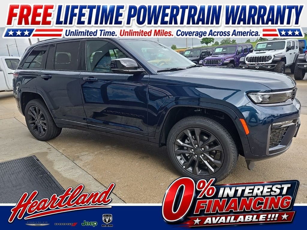 New 2026 Fathom Blue Pearl-Coat Exterior Paint Jeep Limited Reserve image 13