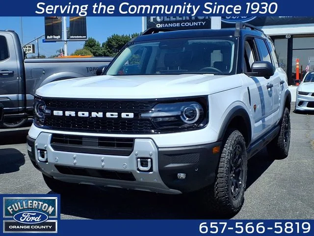 New 2026 Oxford White Ford Badlands image 1