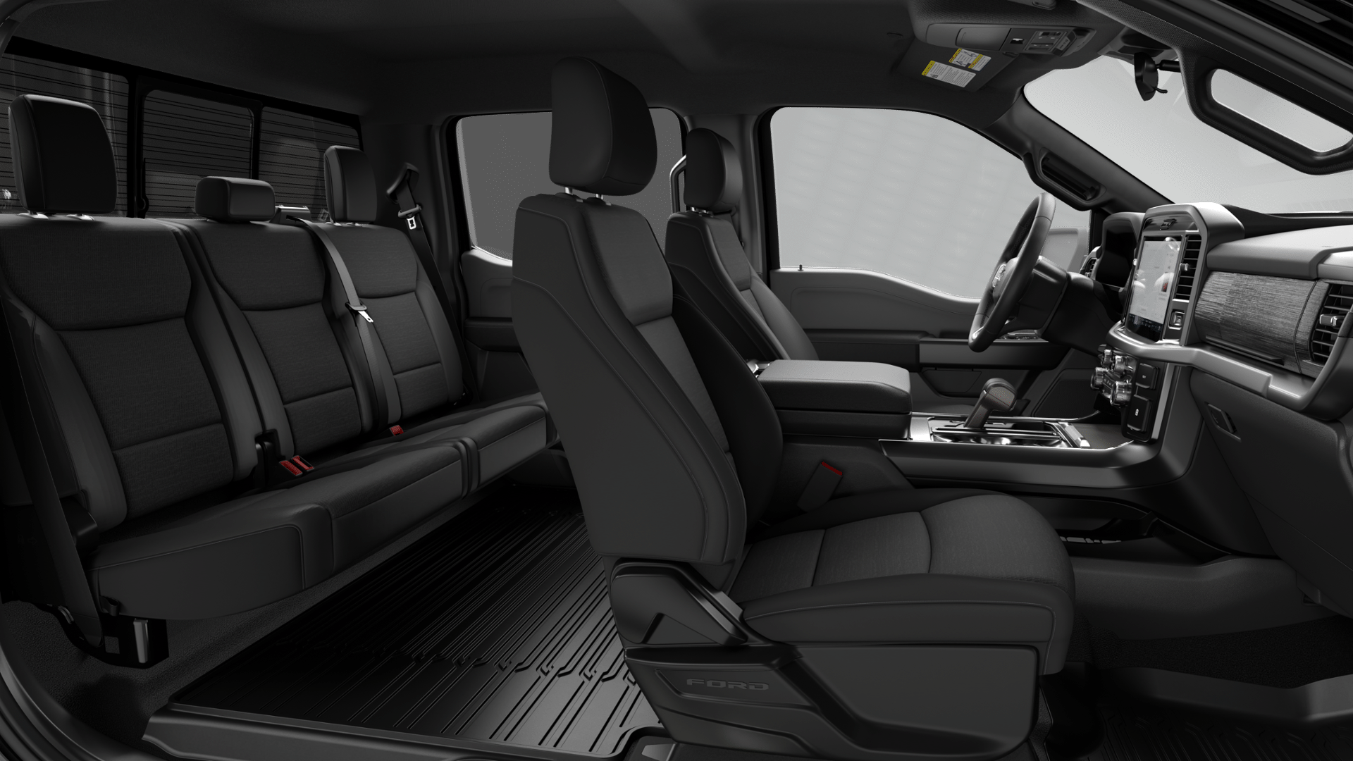 New 2026 Agate Black Metallic Ford XLT image 6
