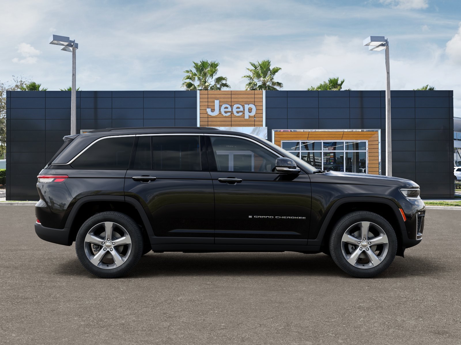New 2026 Diamond Black Crystal Pearlcoat Jeep Limited image 21