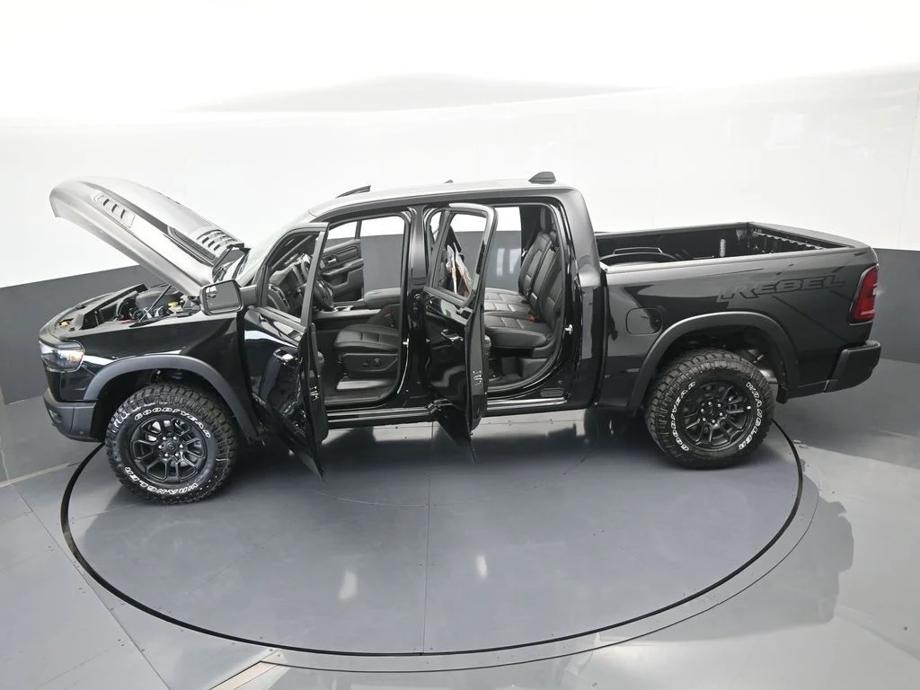 Used 2026 Diamond Black Crystal Pearlcoat Ram Rebel image 65