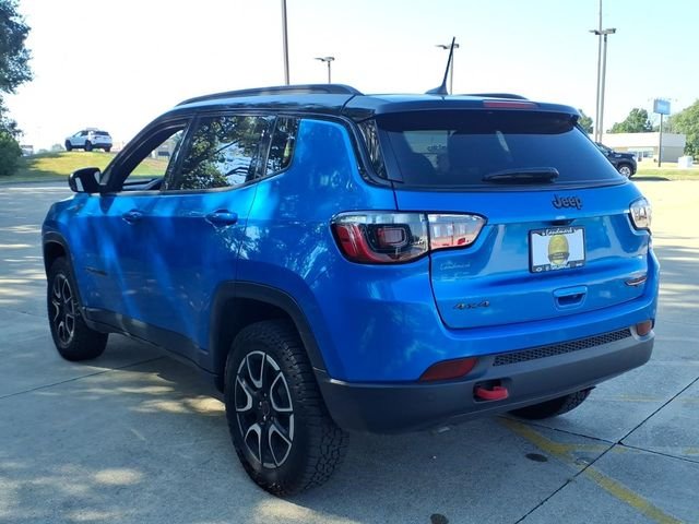 Used 2025 Blue Jeep Trailhawk image 3