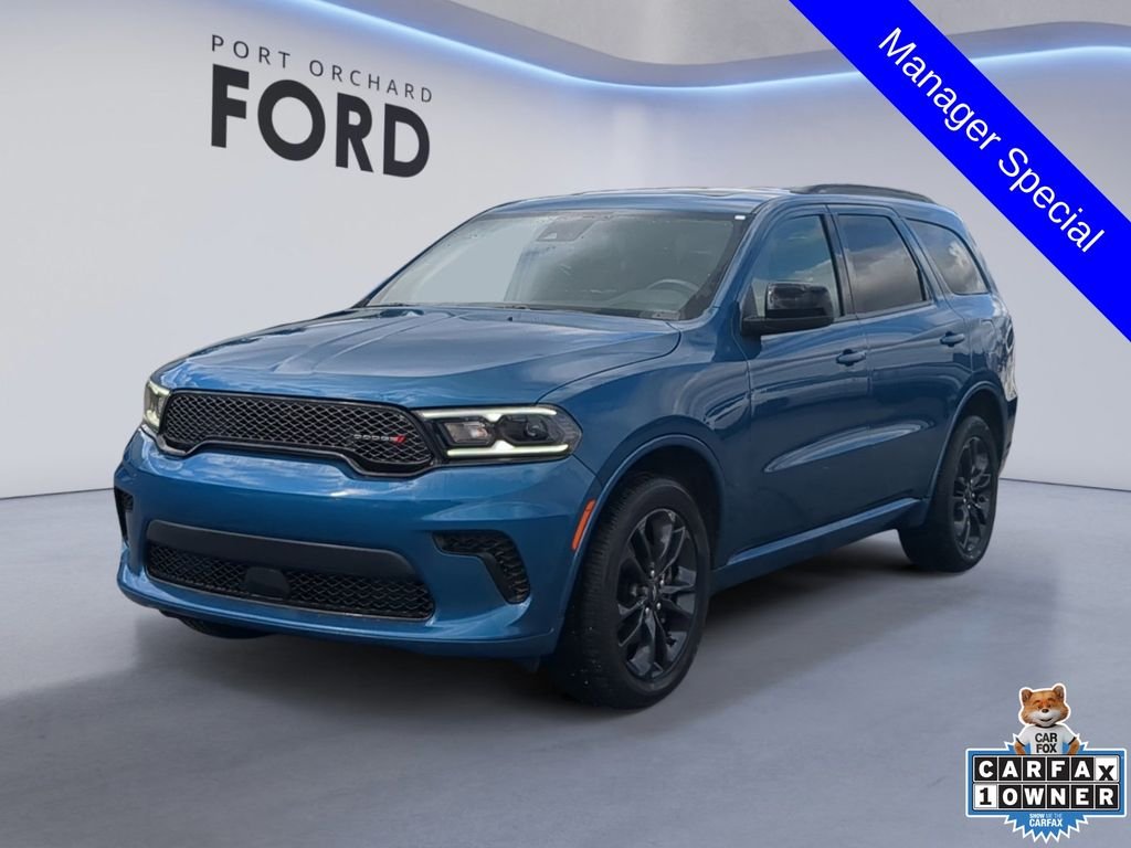 Used 2024 Blue Dodge SXT Plus image 1