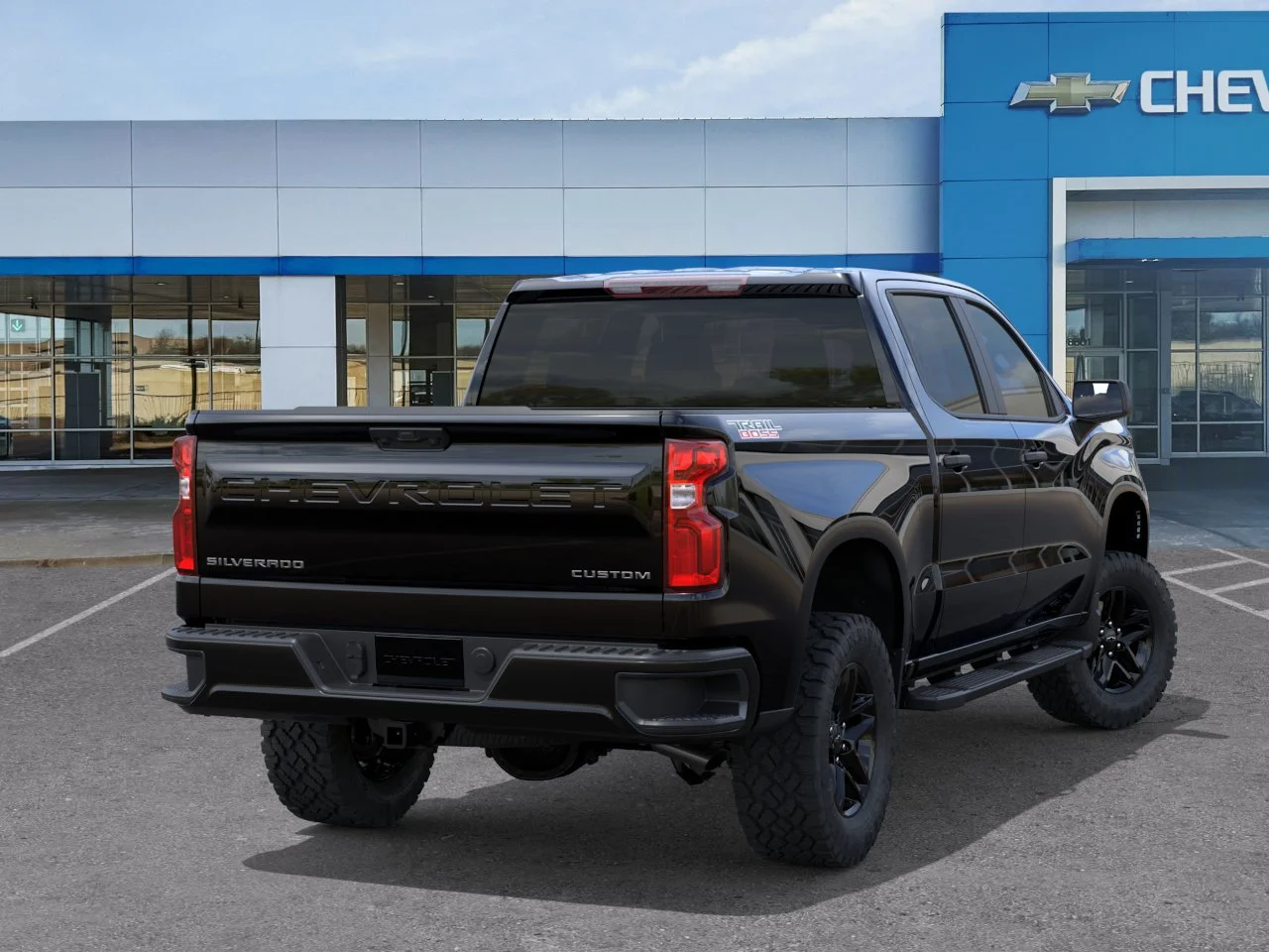 New 2026 Black Chevrolet Custom Trail Boss image 4