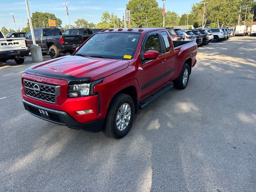 Certified Used 2023 Red Nissan SV image 1