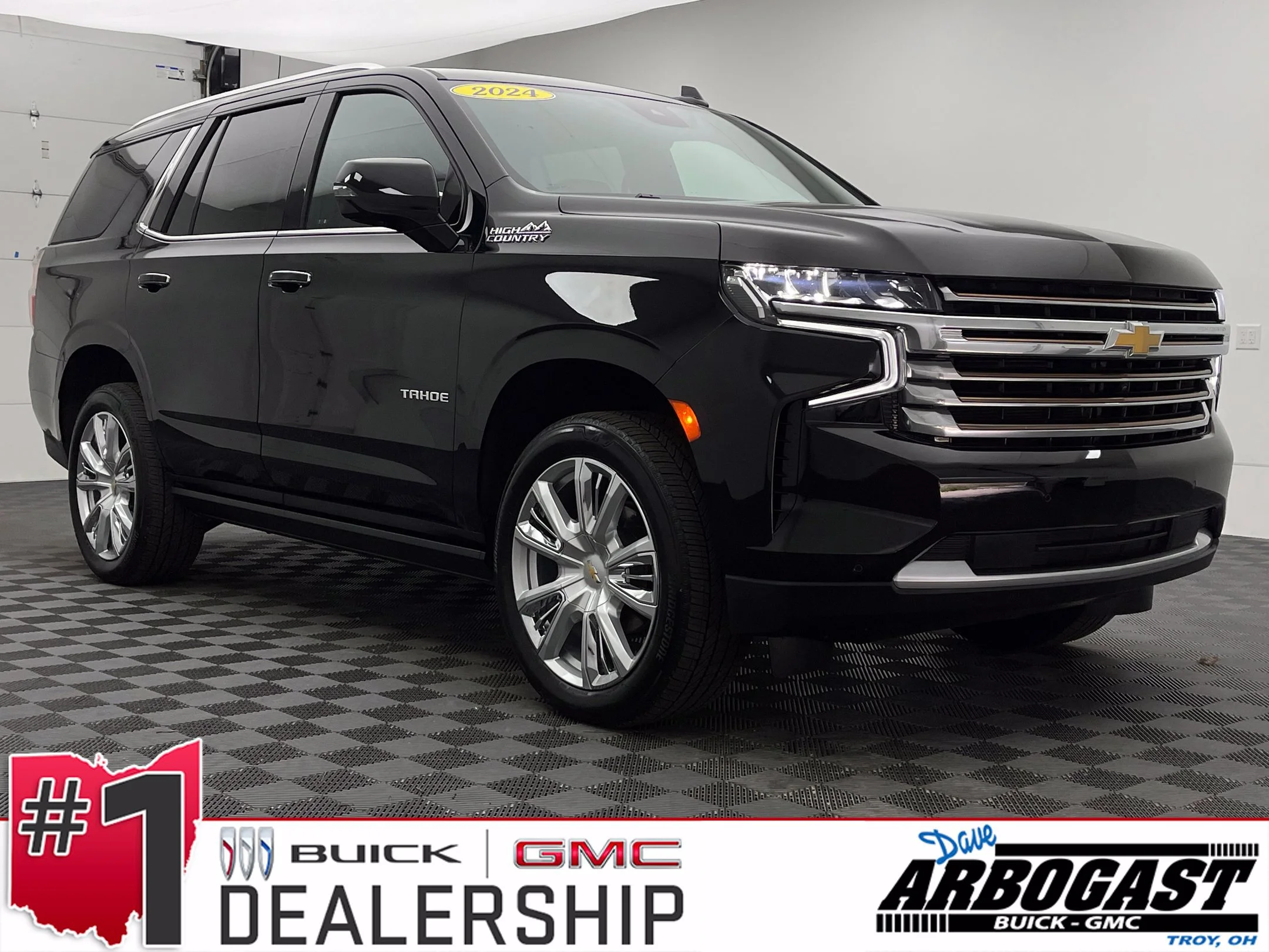 Used 2024 Black Chevrolet High Country image 1