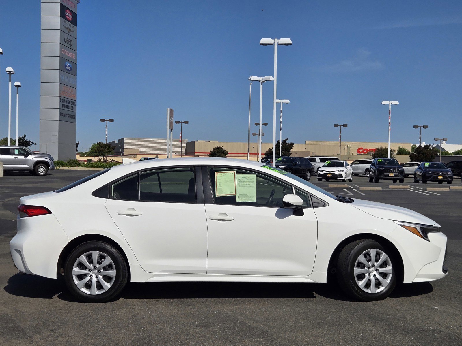 Certified Used 2025 White Toyota  image 3