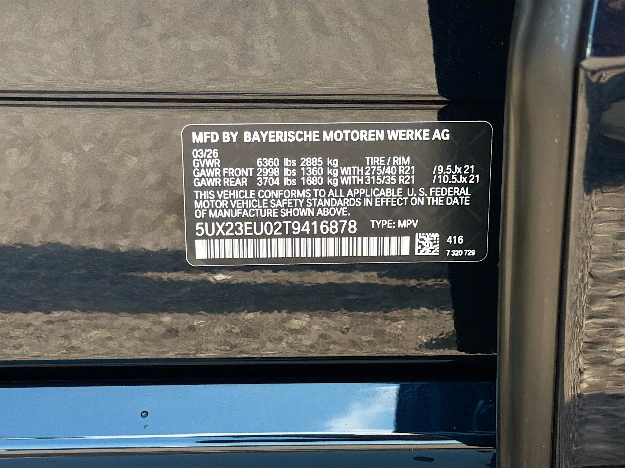 New 2026 Carbon Black Metallic BMW xDrive40i image 42