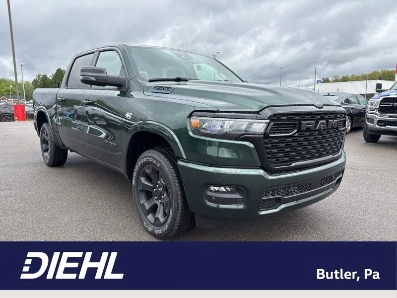 New 2026 Serrano-Green Metallic Exterior Paint RAM Big Horn/Lone Star image 1