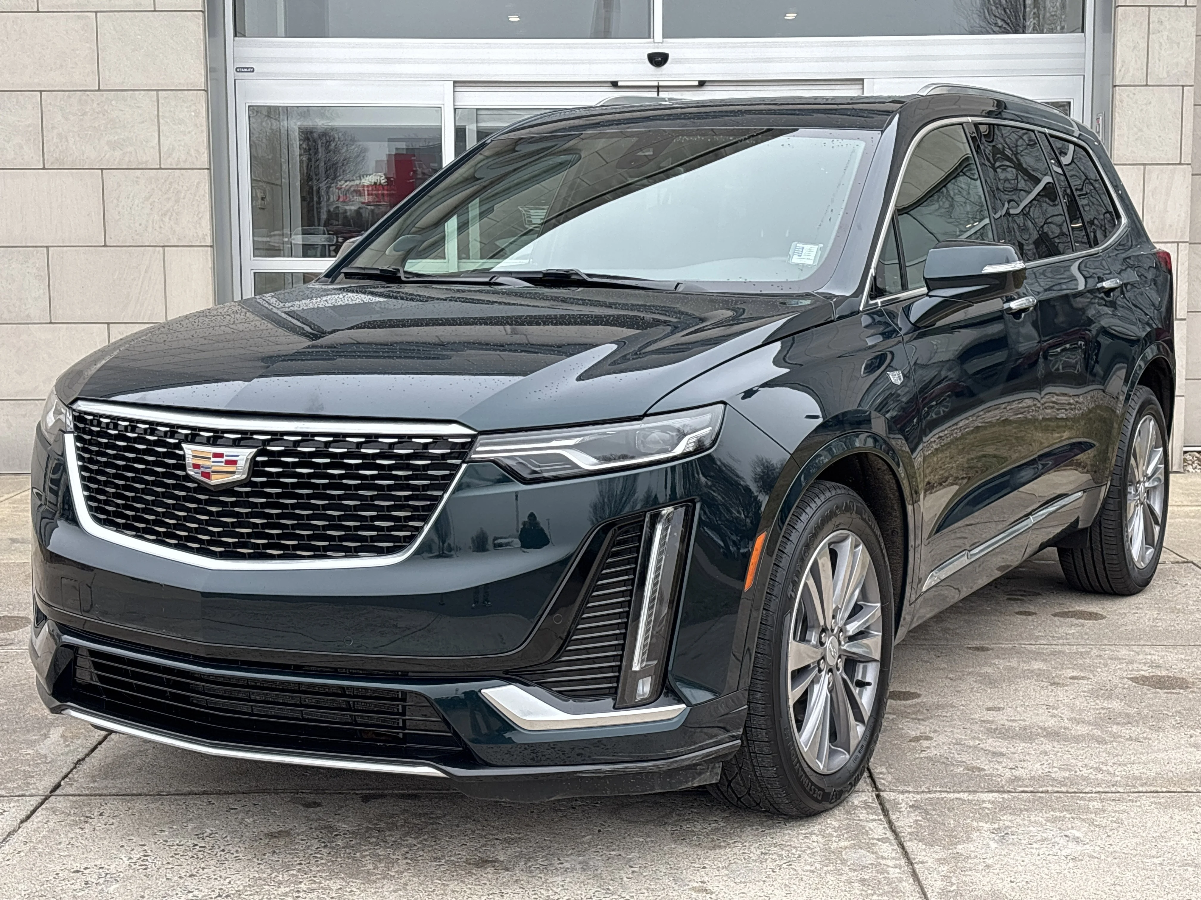 Used 2025 Emerald Lake Metallic Cadillac AWD Premium Luxury image 12