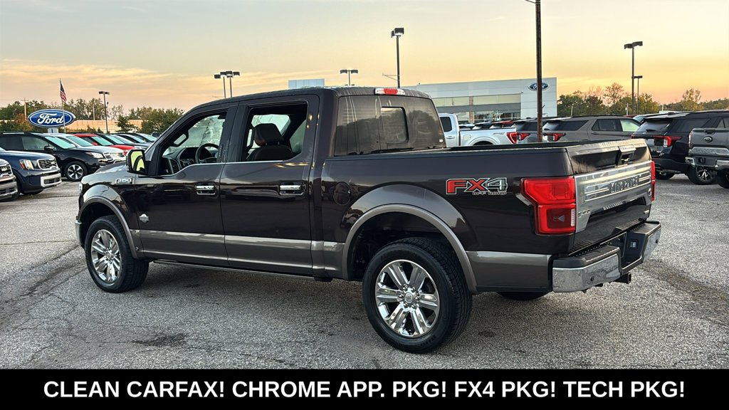 Used 2018 Magma Red Metallic Ford King Ranch image 5