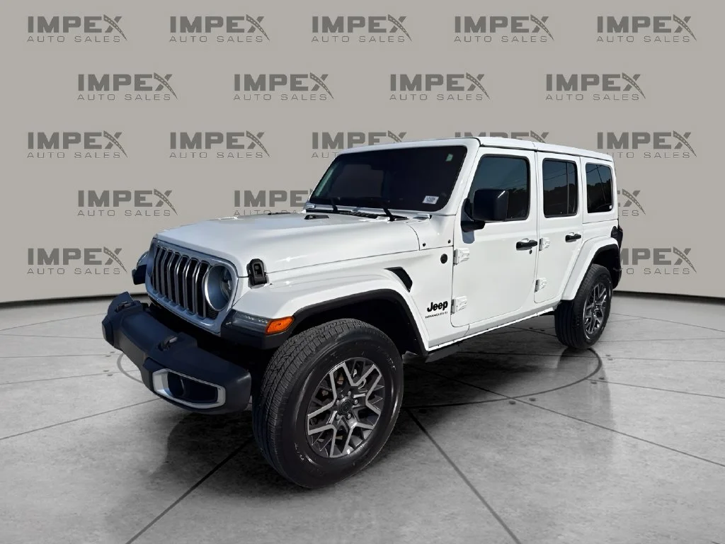 Used 2026 White Jeep Sahara image 1
