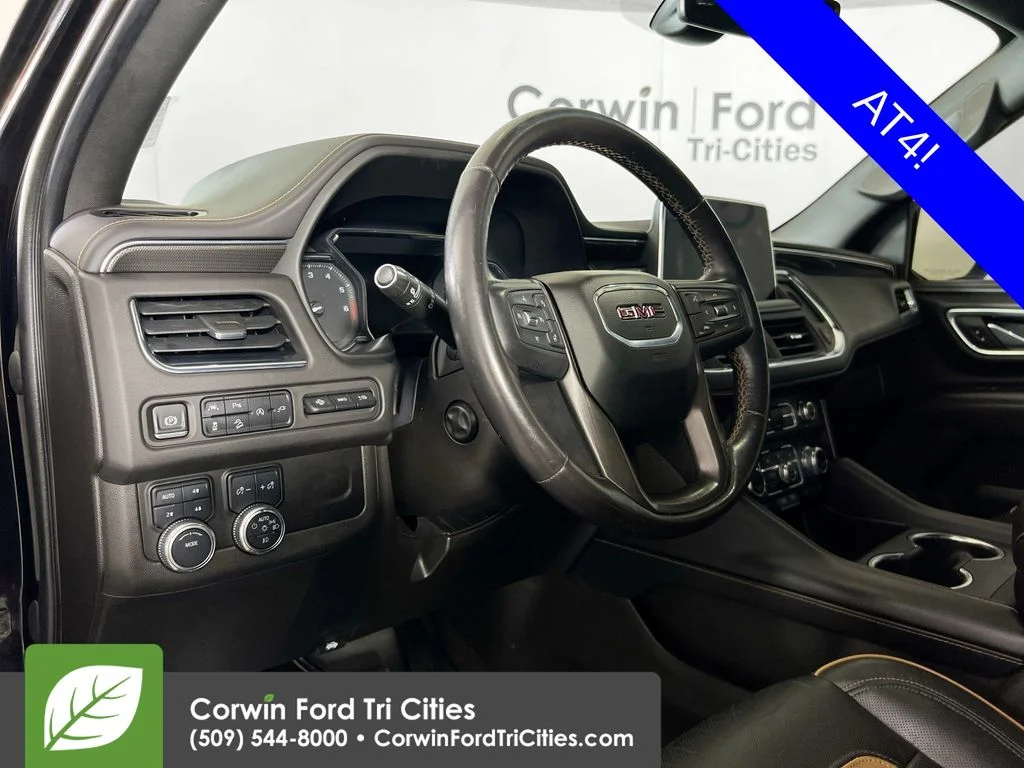 Used 2021 Black GMC AT4 image 3
