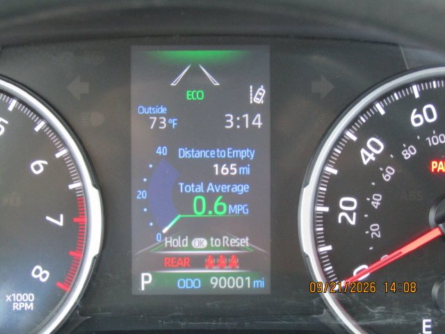 Used 2021 Silver Sky Metallic Toyota LE image 11