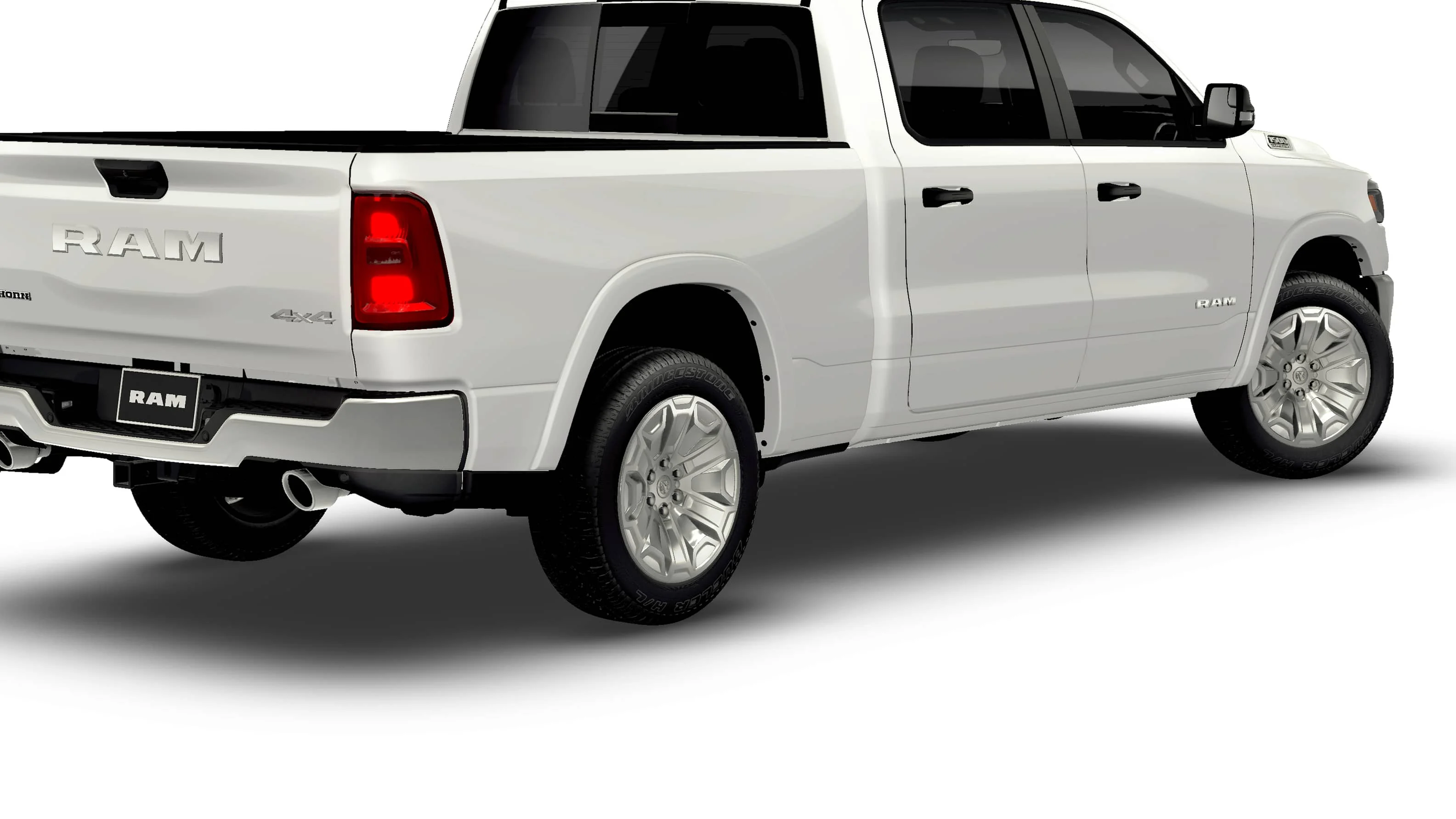 New 2026 Bright White Clear-Coat Exterior Paint RAM BIG HORN image 14