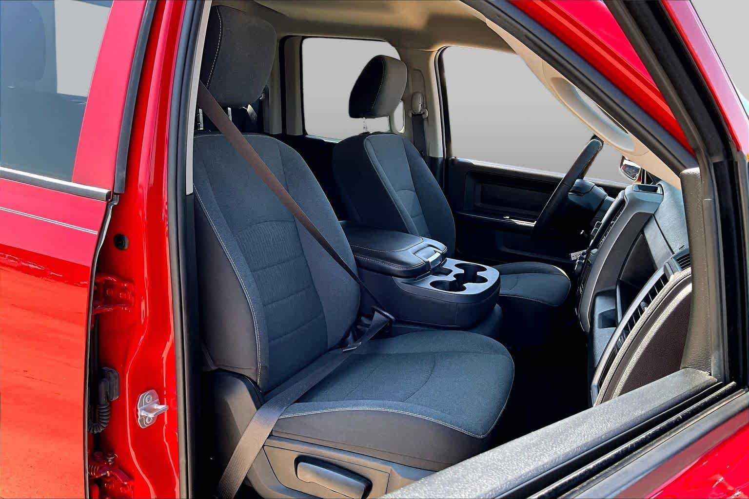 Used 2022 Flame Red Clearcoat Ram Tradesman image 9