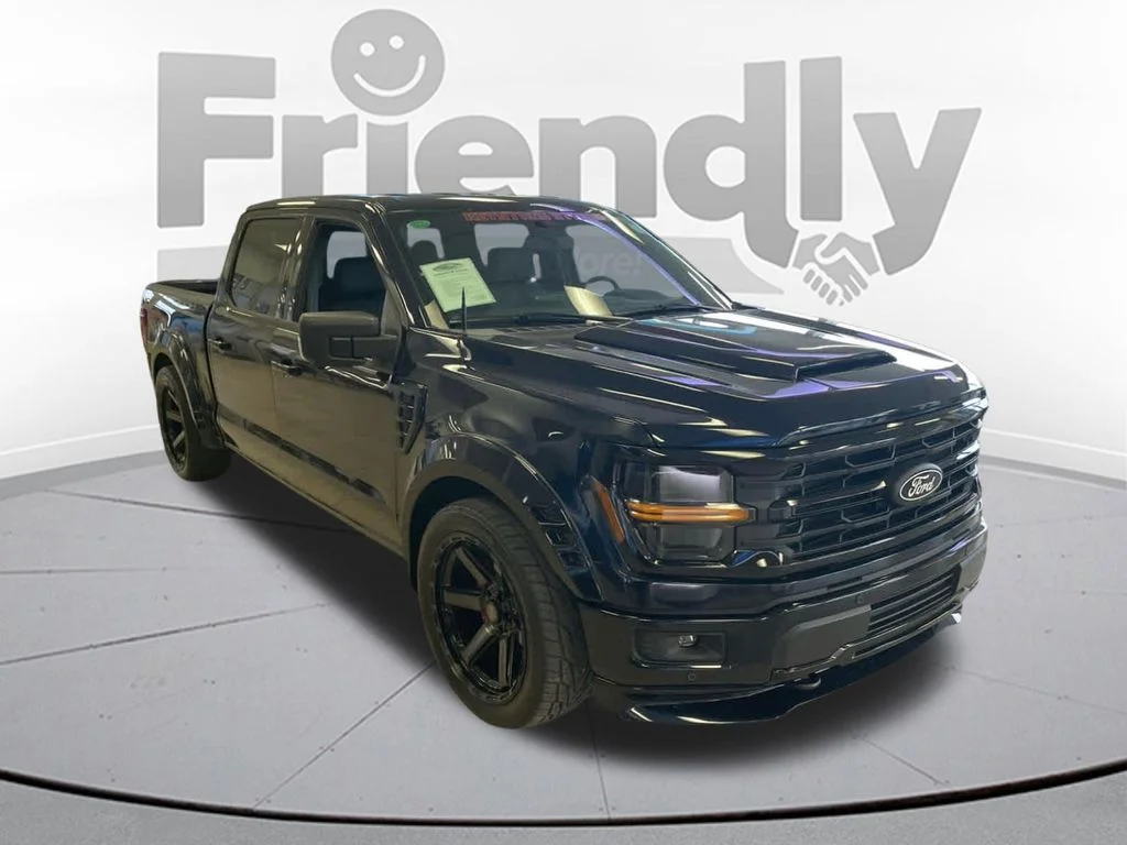 New 2026 Antimatter Blue Metallic Ford XLT image 3