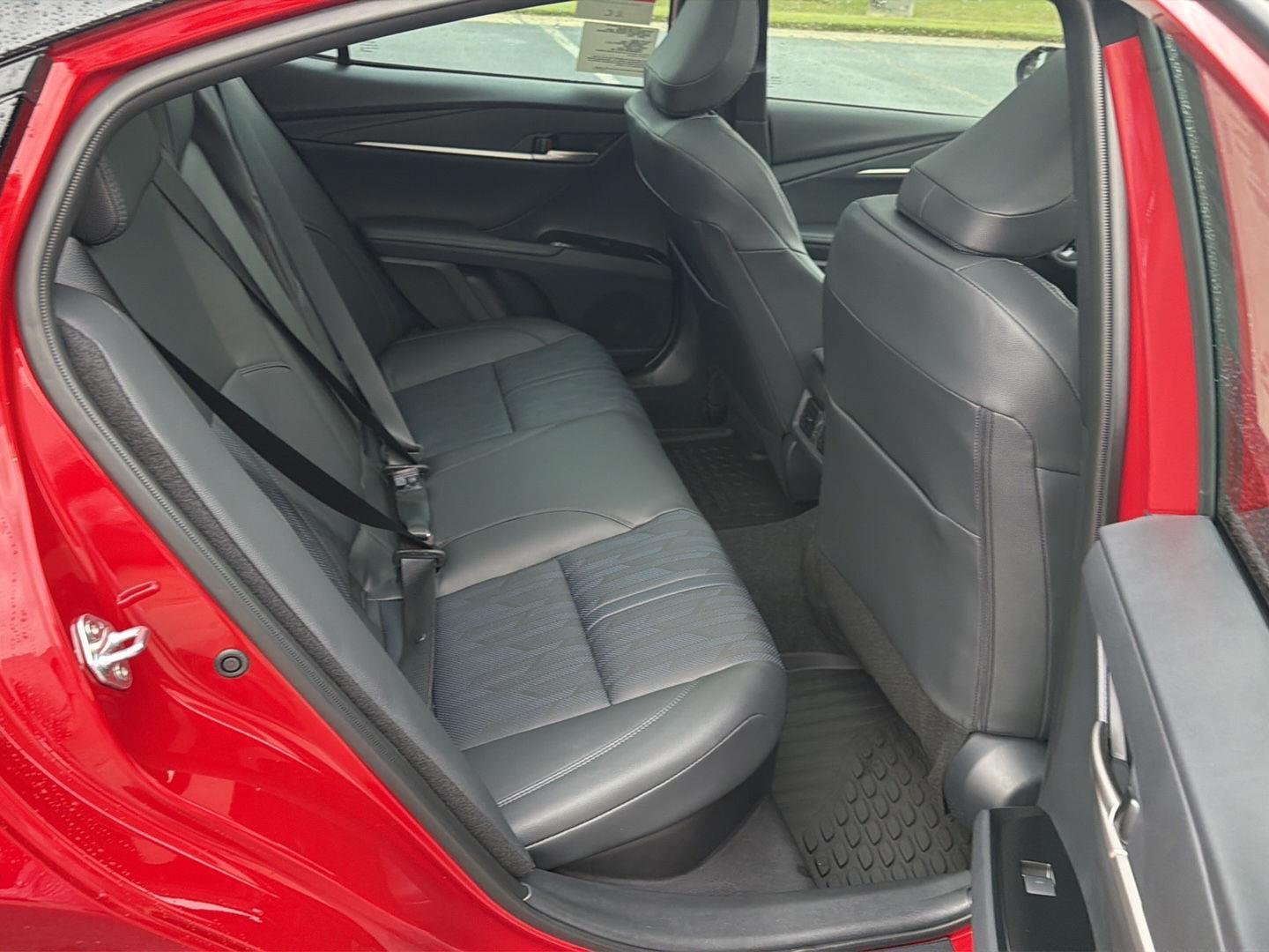 New 2026 Supersonic Red with Midnight Black Metallic roof Toyota XSE image 12