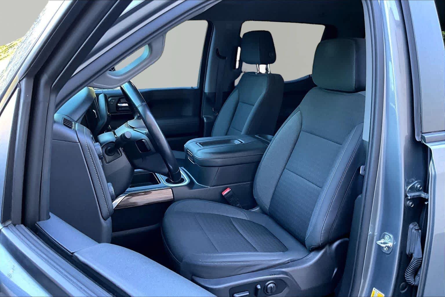 Used 2021 Satin Steel Metallic Chevrolet LT Trail Boss image 8