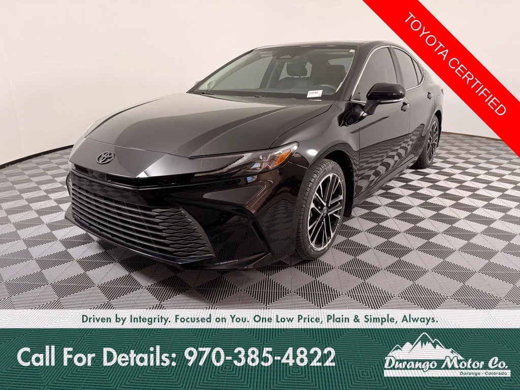 Certified Used 2025 Black Toyota XLE image 1