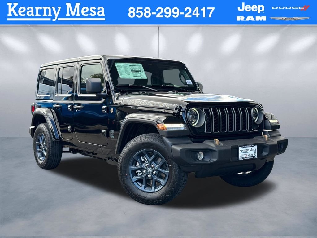New 2026 Black Clearcoat Jeep 85th Anniversary Edition image 1