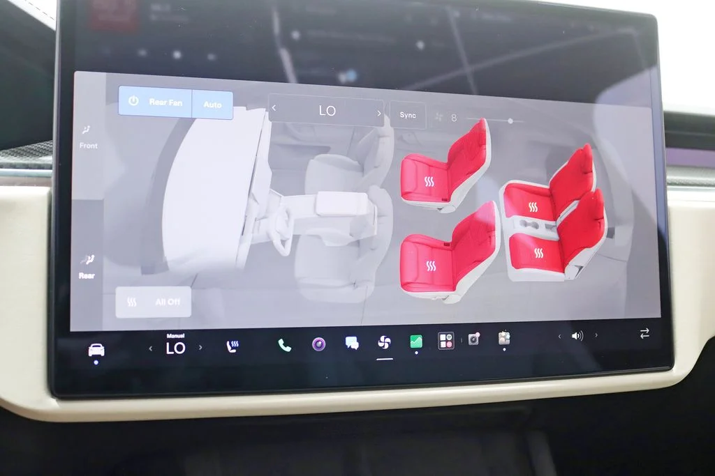 Used 2022 Red Tesla Plaid image 18